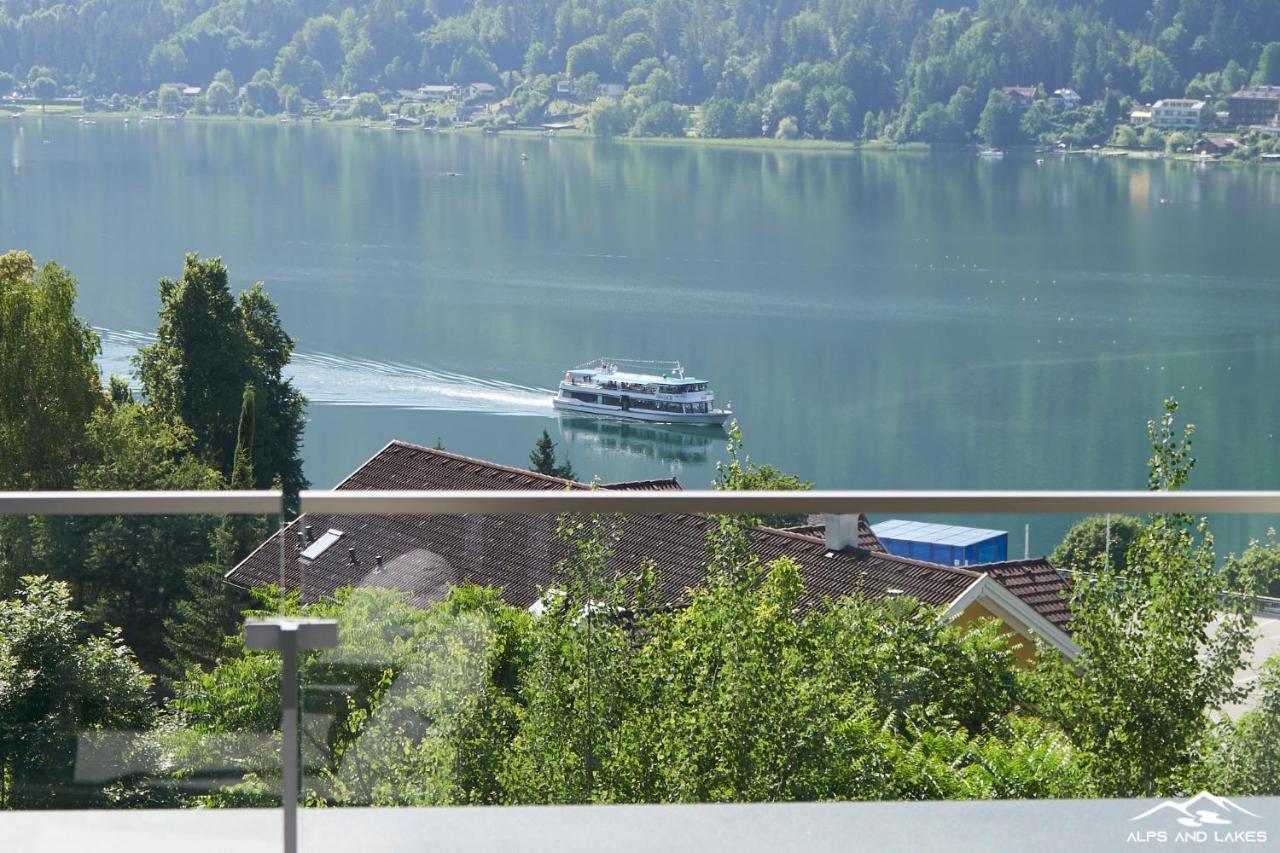 Top 19 Alpe Maritima - Luxury Lakeview Apartment Annenheim Exterior foto